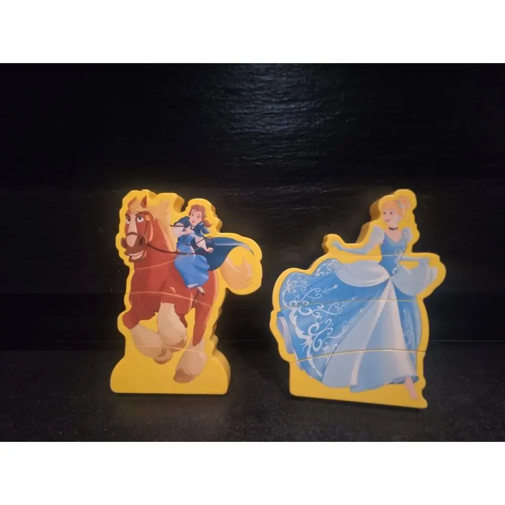 Disney Princess Replacement Belle And Cinderella Block Characters